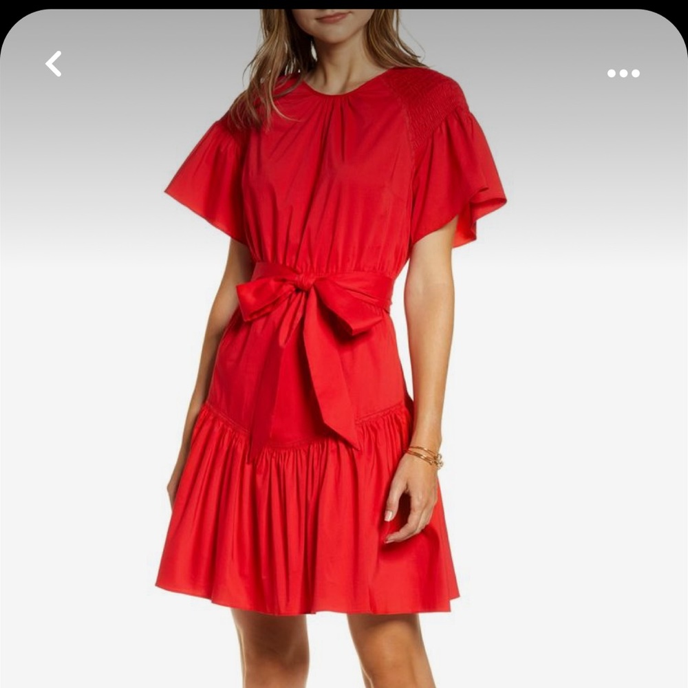 Rachel Parcell red dress size medium